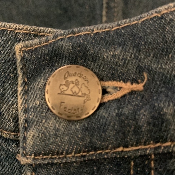 The Quacker Factory Size 14 High rise jeans with Martini glasses in rhinestones - Picture 6 of 8